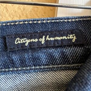 Citizens Of Humanity Petite Bootcut Blue Jeans